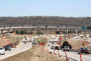 Construction is set to begin on a new westbound U.S. 60 bridge over the railroad tracks at the U.S. 60/65 interchange in southeast Springfield.